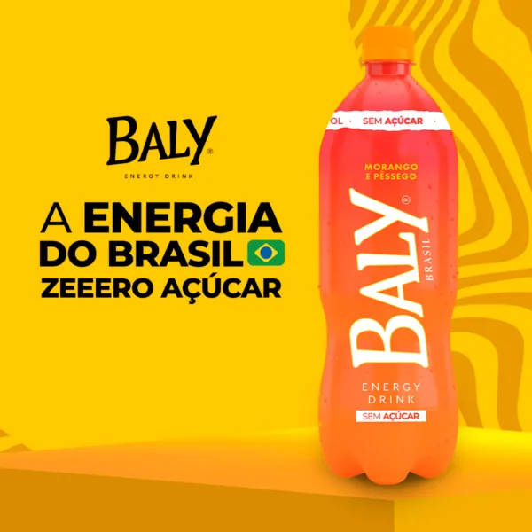 Baly Morango e Pêssego Zero