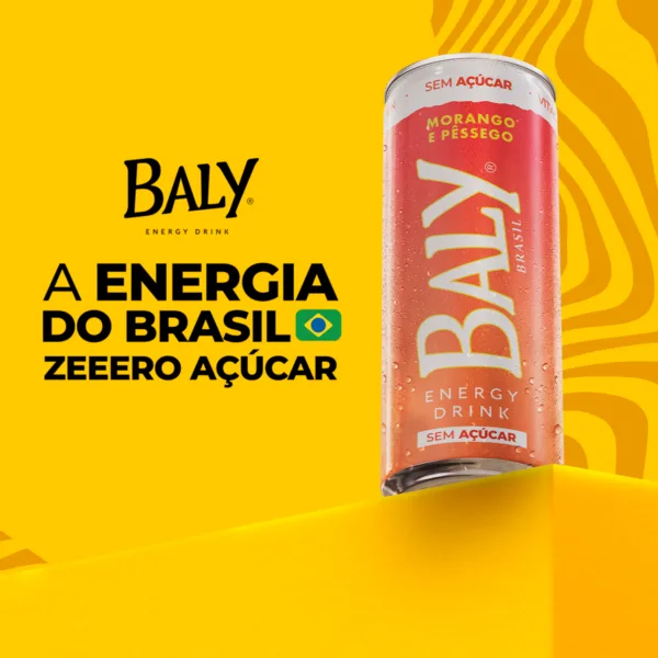Baly Morango e Pêssego Zero