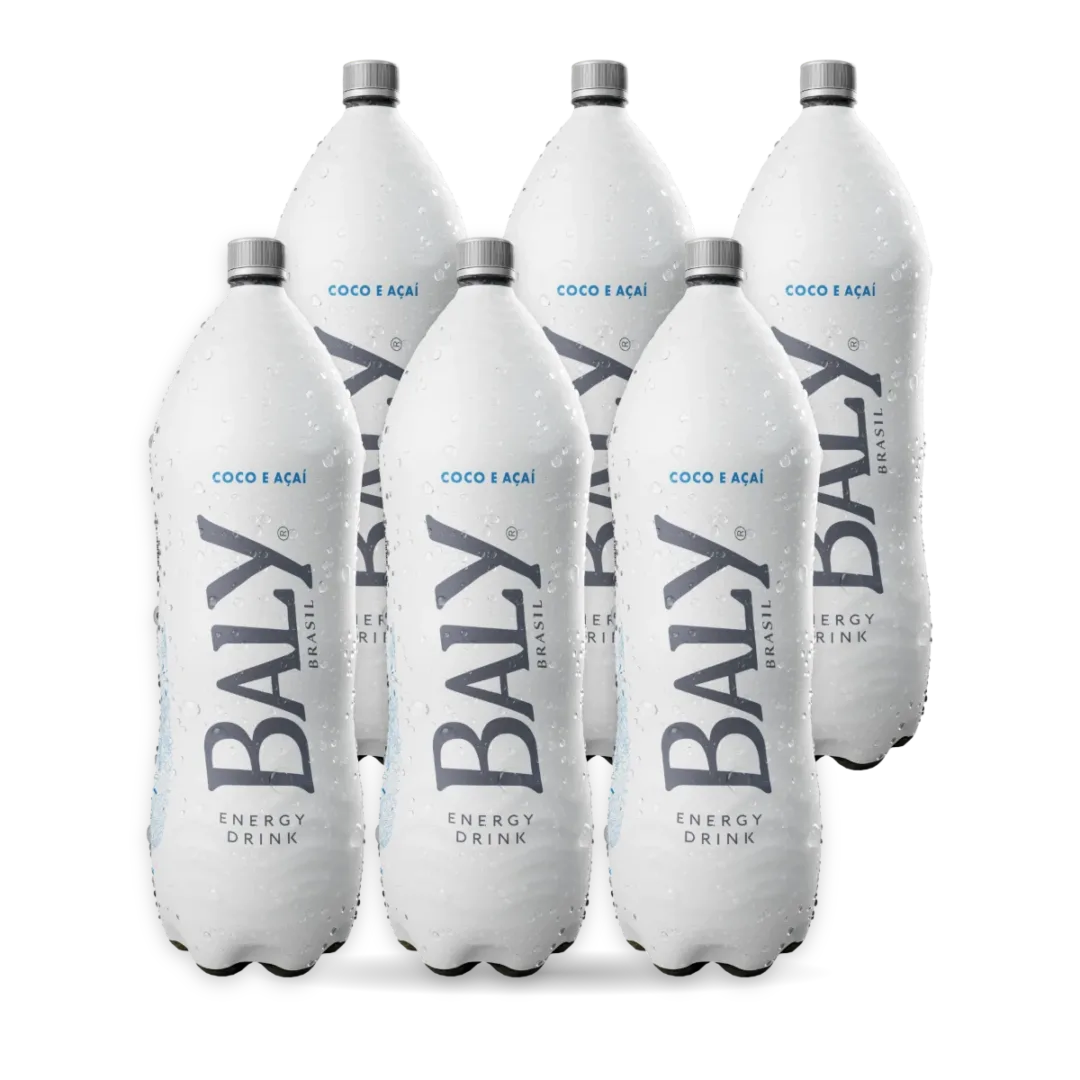 Pack com 6 garrafas de Baly Coco e A�a� 2 L
