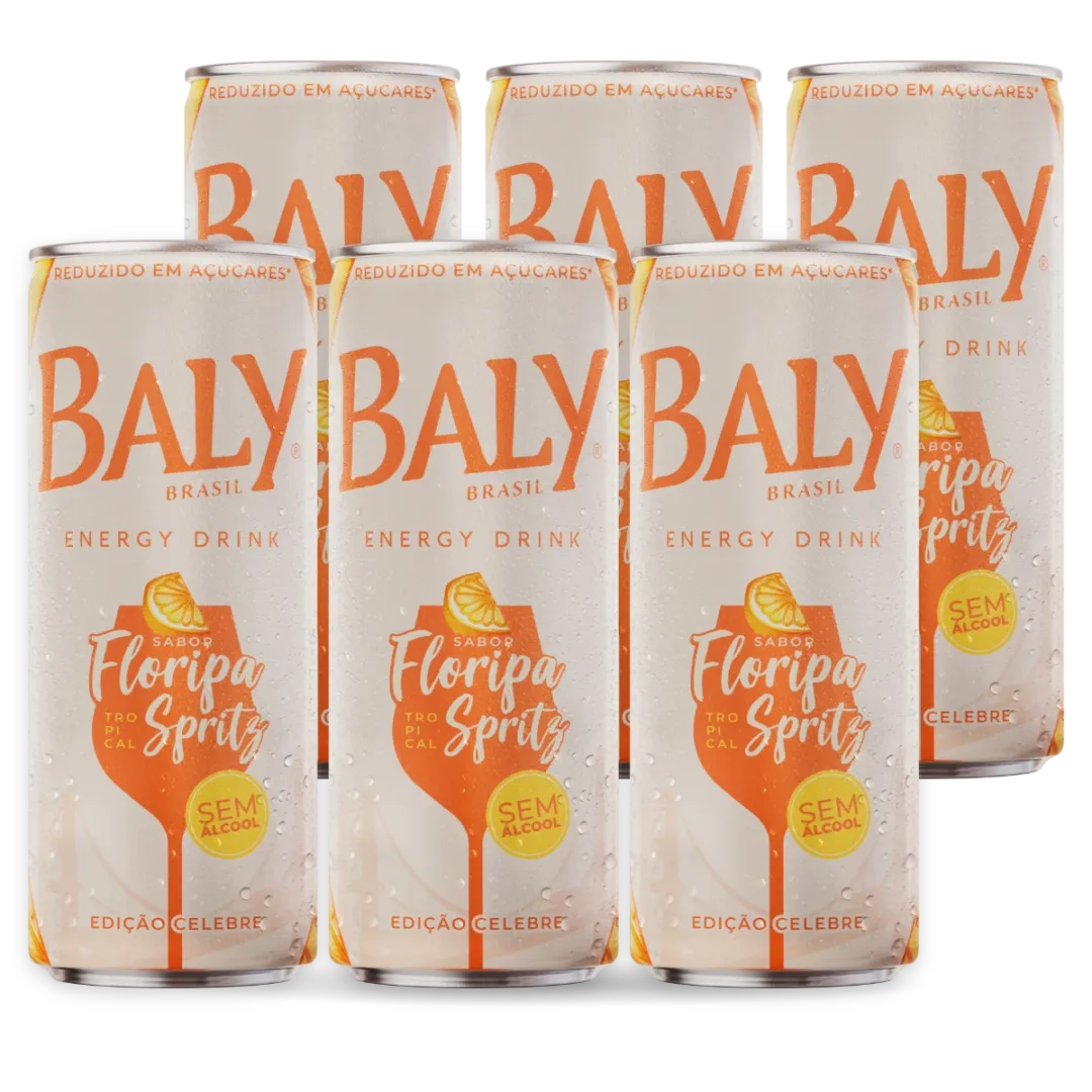 Pack com 6 latas de Baly Floripa Spritz 250 ml