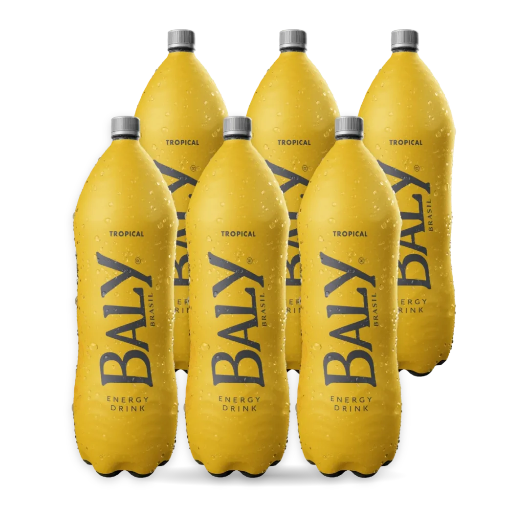 Pack com 6 garrafas de Baly Tropical 2 L