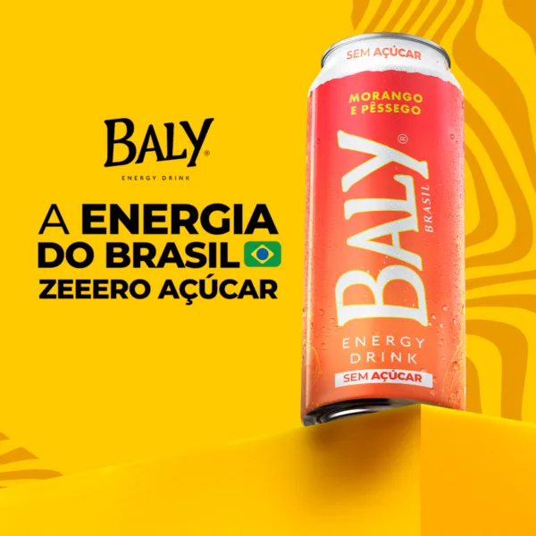 Baly Morango e Pêssego Zero