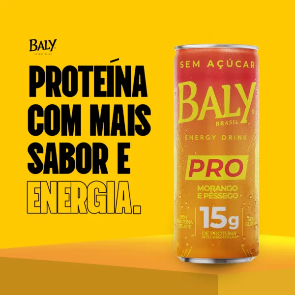 Baly PRO Morango e Pêssego