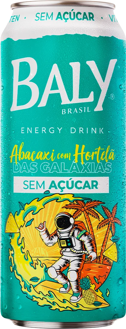 Baly Abacaxi com Hortelã Zero