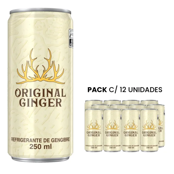 Refrigerante Original Ginger 250ml 6 UN