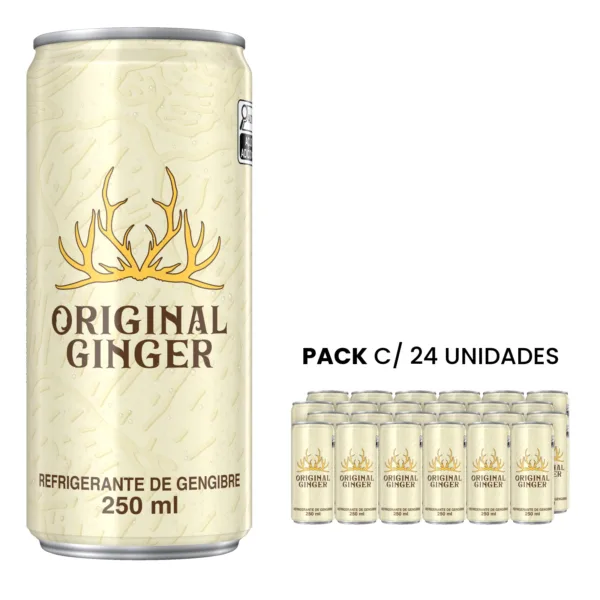 Refrigerante Original Ginger 250ml 6 UN