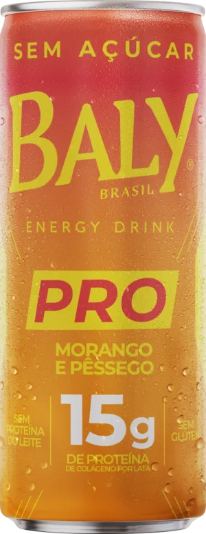 Baly PRO Morango e Pêssego - 250 ml